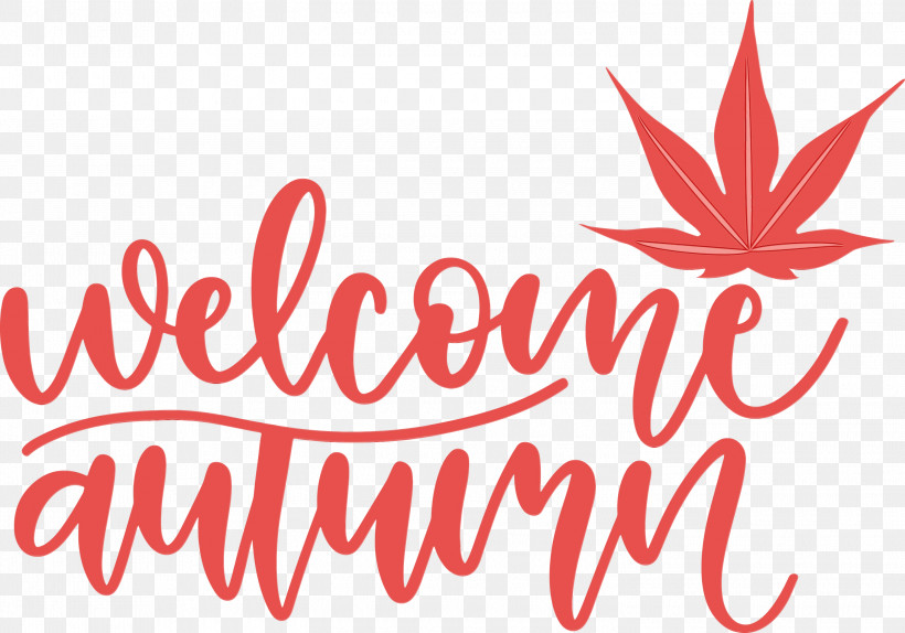 Flower Logo Leaf Tree Line, PNG, 3000x2101px, Welcome Autumn, Autumn Time, Flower, Geometry, Hello Autumn Download Free