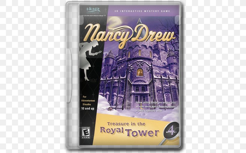 Nancy Drew: Treasure In The Royal Tower Nancy Drew: Last Train To Blue Moon Canyon Her Interactive Video Game, PNG, 512x512px, Nancy Drew, Action Figure, Adventure Game, Dvd, Game Download Free