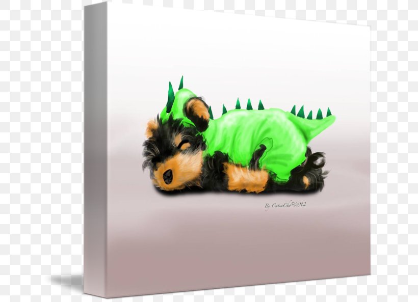 Puppy Yorkshire Terrier Chihuahua Mug, PNG, 650x593px, Puppy, Art, Arts, Canvas Print, Carnivoran Download Free