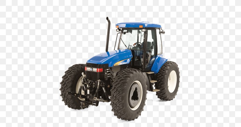 Tractor New Holland Agriculture Heavy Machinery Loader, PNG, 640x434px, Tractor, Agricultural Machinery, Agriculture, Automotive Exterior, Automotive Tire Download Free