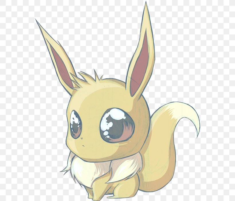 Rabbit Pokémon X And Y Eevee Fan Art, PNG, 579x700px, Watercolor, Cartoon, Flower, Frame, Heart Download Free