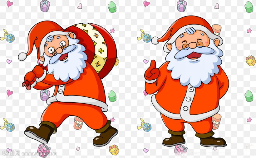 Santa Claus Christmas U8056u8a95u8001u4eba Child Gift, PNG, 1024x635px, Santa Claus, Art, Cartoon, Child, Christmas Download Free