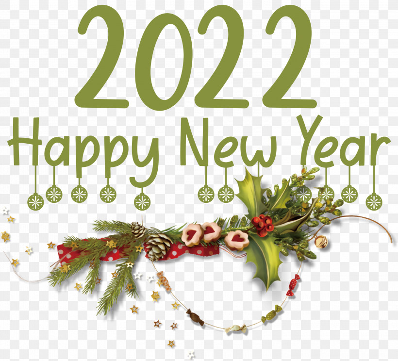 2022 Happy New Year 2022 New Year Happy New Year, PNG, 3000x2724px, Happy New Year, Bauble, Christmas Day, Christmas Jumper, Christmas Tree Download Free