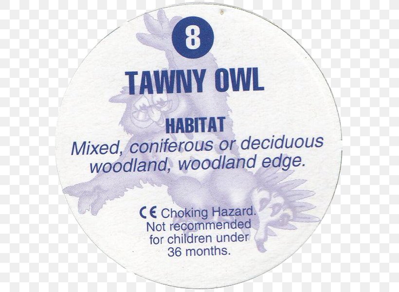 Bird Of Prey Tawny Owl Milk Caps, PNG, 600x600px, Bird, Bird Of Prey, Brand, Cadbury, Habitat Download Free