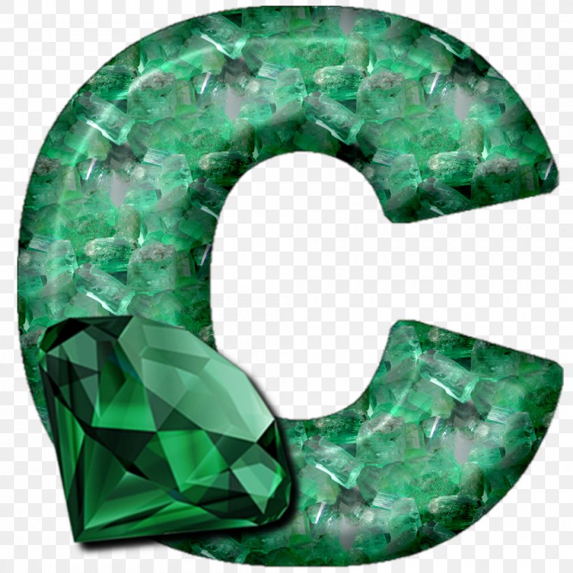 Emerald Alphabet, PNG, 1000x1000px, Emerald, Alphabet, Gemstone, Jewellery Download Free