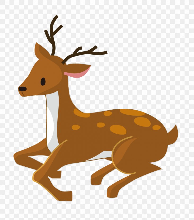 Reindeer Antler Wildlife Tail Clip Art, PNG, 860x973px, Reindeer, Antler, Deer, Mammal, Tail Download Free