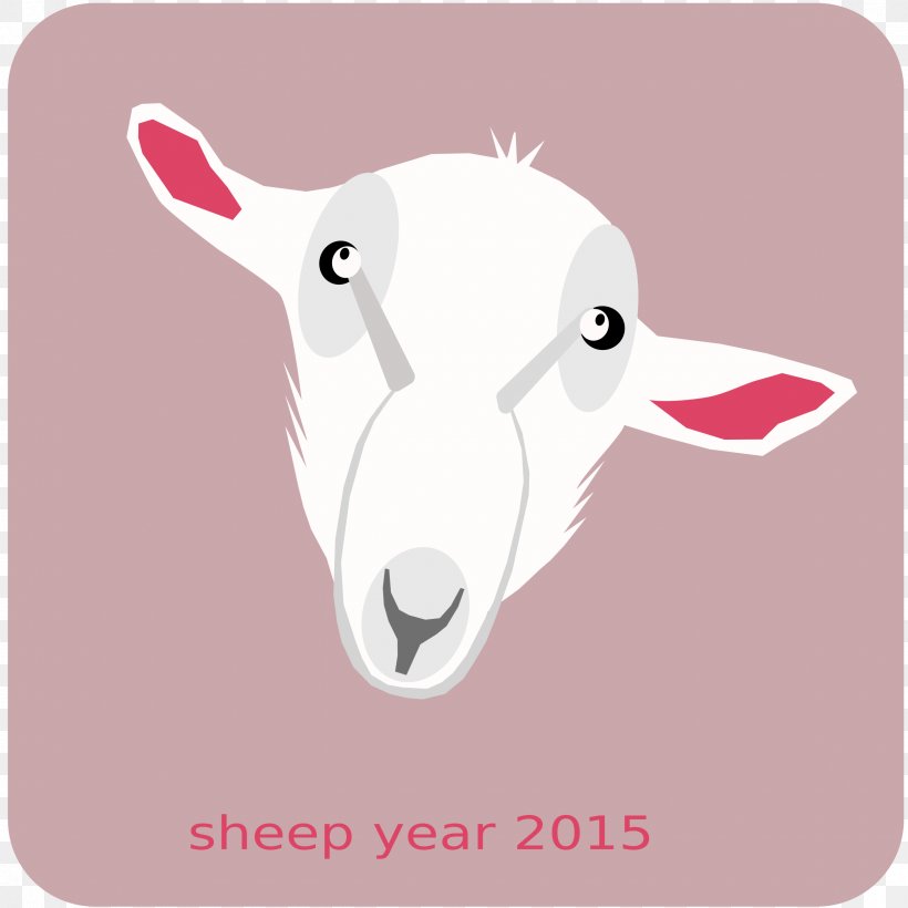 Sheep Goat Mouton De Panurge Caprinae Clip Art, PNG, 2400x2400px, Sheep, Caprinae, Cattle, Cattle Like Mammal, Cow Goat Family Download Free
