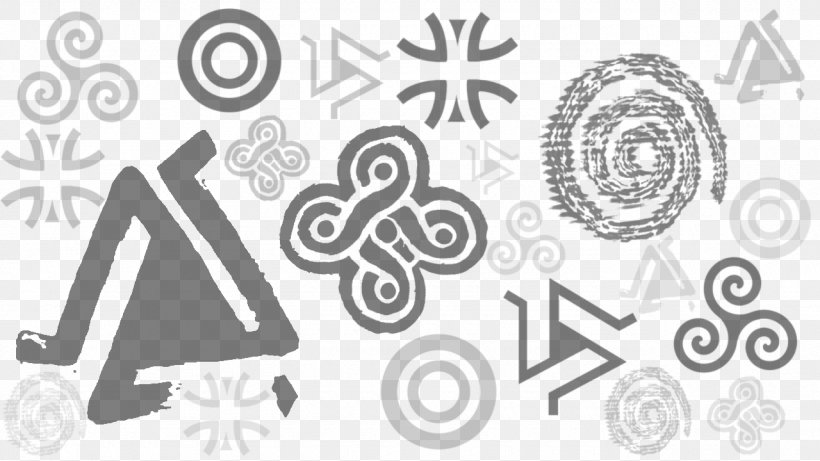Symbol Triskelion Celtic Knot Pack Pattern, PNG, 1280x720px, Symbol, Area, Art, Black, Black And White Download Free