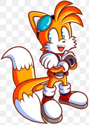 Tails Sonic the Hedgehog Sega, flying the flag, mammal, carnivoran, sonic  The Hedgehog png