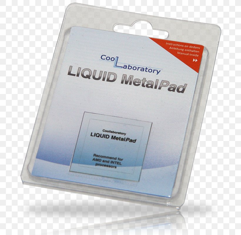 Thermal Grease Liquidmetal Thermally Conductive Pad Thermal Interface Material, PNG, 800x800px, Thermal Grease, Artikel, Brand, Central Processing Unit, Computer System Cooling Parts Download Free