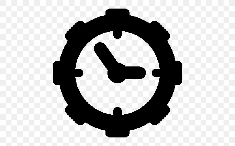 Alarm Clocks 24-hour Clock, PNG, 512x512px, 24hour Clock, Clock, Alarm Clocks, Black And White, Hour Download Free