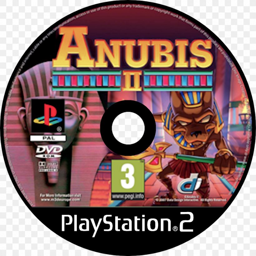 Anubis II PlayStation 2 Wii Gamecash, PNG, 1000x1000px, Anubis Ii, Anubis, Dvd, France, Game Download Free