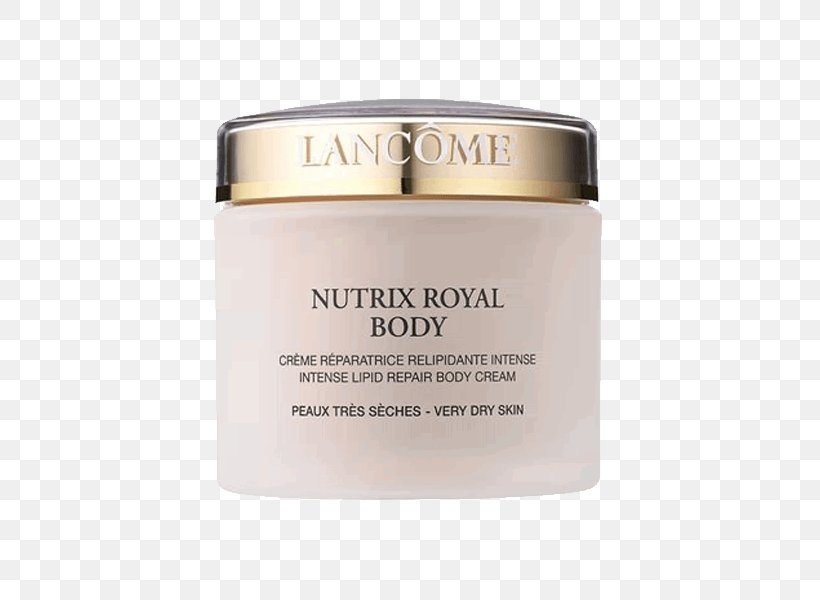 Lancôme Nutrix Royal Body Lotion Cream Moisturizer, PNG, 600x600px, Lotion, Cosmetics, Cream, Exfoliation, Face Download Free