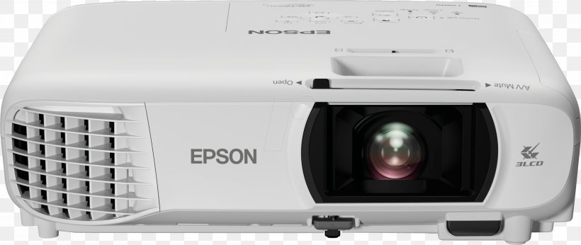 Multimedia Projectors EPSON Epson EH-TW650 3LCD 1080p, PNG, 2502x1056px, Multimedia Projectors, Electronics, Electronics Accessory, Epson, Highdefinition Television Download Free