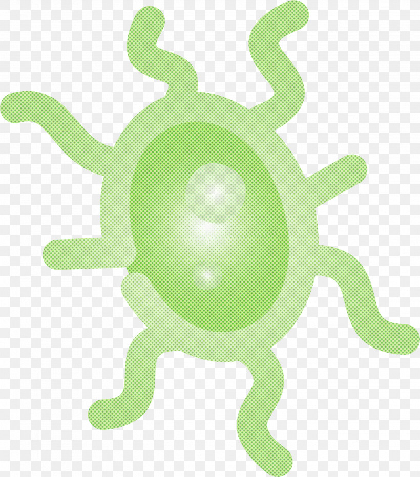 Bacteria Germs Virus, PNG, 2636x2999px, Bacteria, Germs, Green, Logo, Sticker Download Free