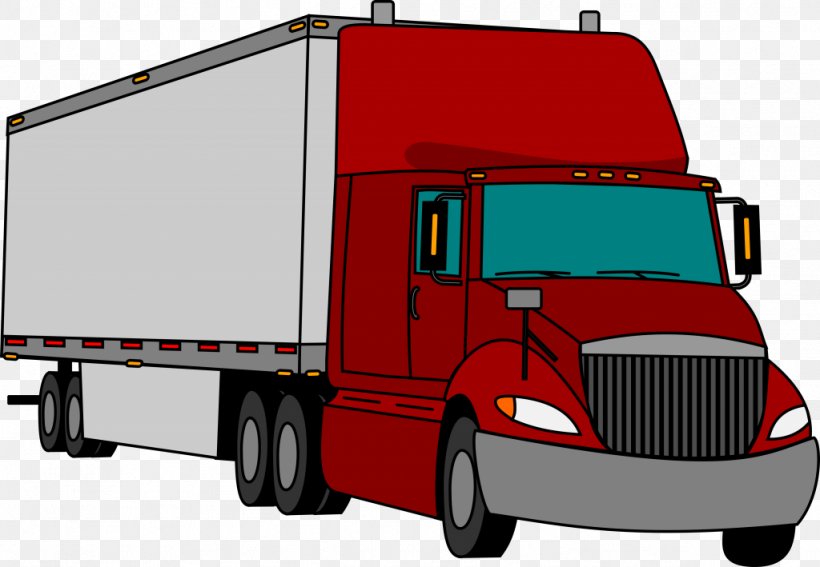Car Semi-trailer Truck Clip Art, PNG, 1024x709px, Car, Automotive Design, Automotive Exterior, Caravan, Cargo Download Free