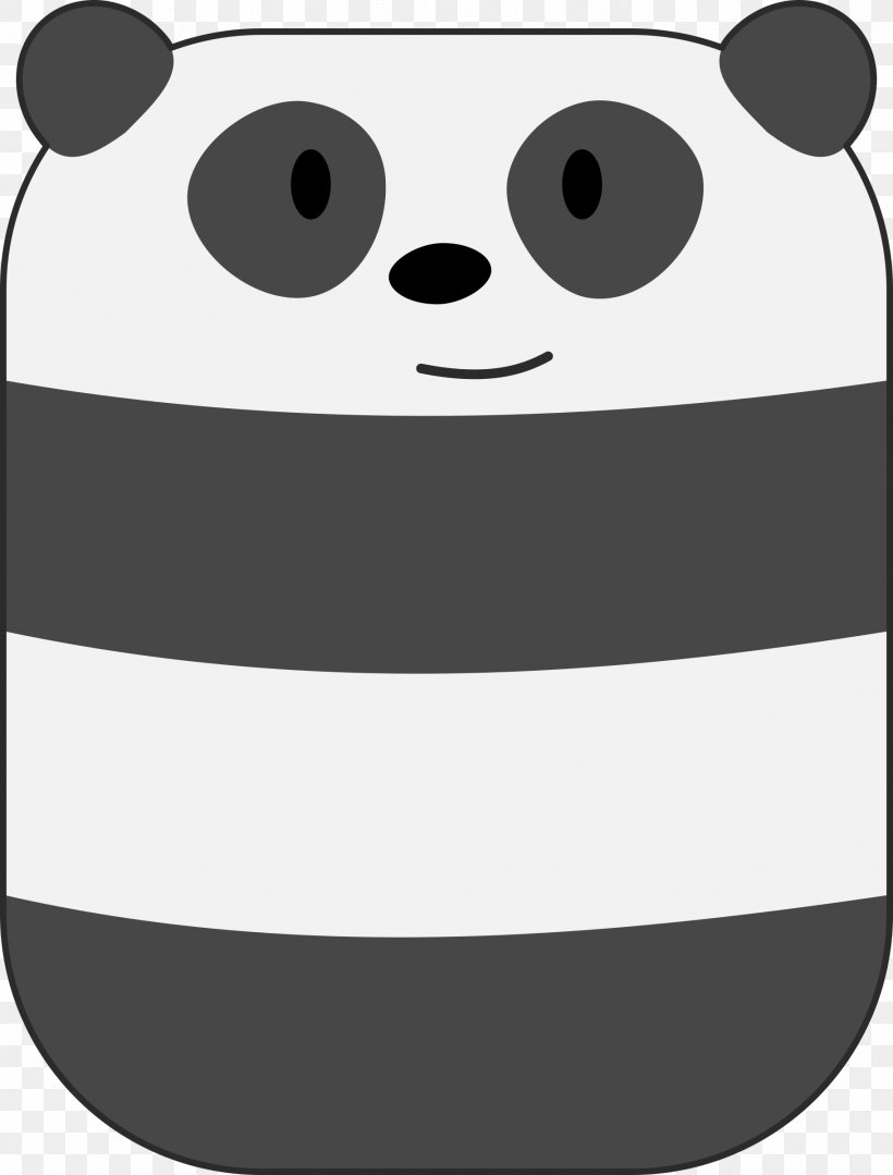 Giant Panda Computer Mouse Clip Art, PNG, 1823x2400px, Giant Panda, Bear, Black, Black And White, Button Download Free