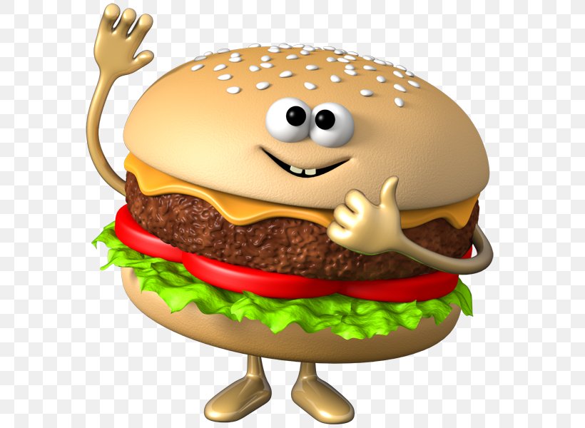 Hamburger Veggie Burger Fast Food Hot Dog Clip Art, PNG, 600x600px, Hamburger, Beef, Cartoon, Cheeseburger, Fast Food Download Free