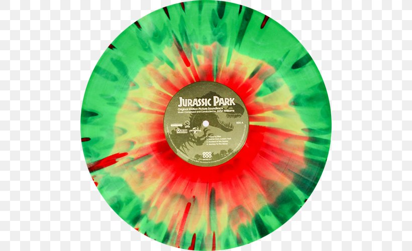 Jurassic Park Phonograph Record Soundtrack LP Record Mondo, PNG, 500x500px, Jurassic Park, Album, Art, Compact Disc, Et The Extraterrestrial Download Free