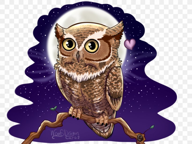 Great Horned Owl Misaki Yata Drawing Beak, PNG, 1024x768px, Owl, Beak, Bird, Bird Of Prey, Cartoon Download Free