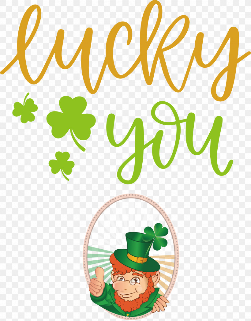 Lucky You Patricks Day Saint Patrick, PNG, 2347x3000px, Lucky You, Flower, Fruit, Happiness, Leaf Download Free