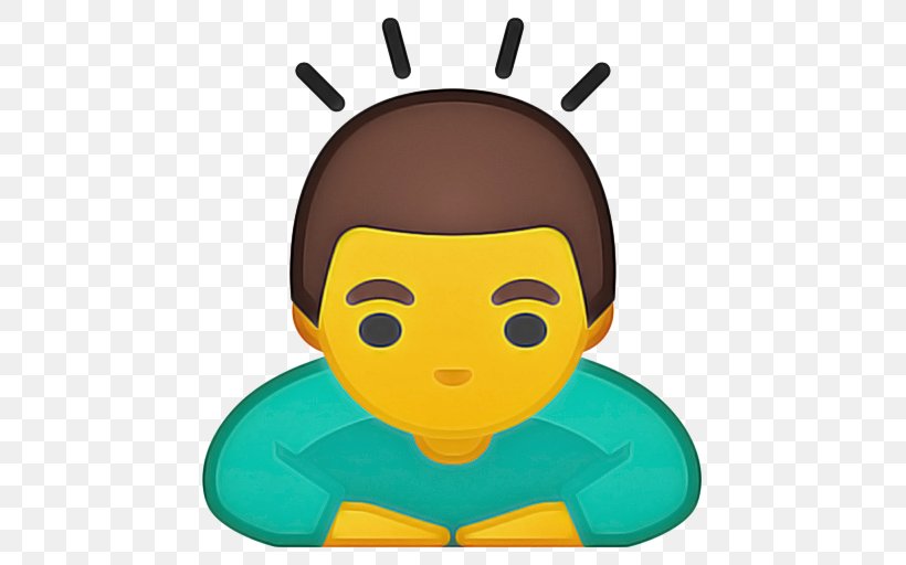 Emoji Smile, PNG, 512x512px, Bowing, Animation, Cartoon, Cheek, Child Download Free