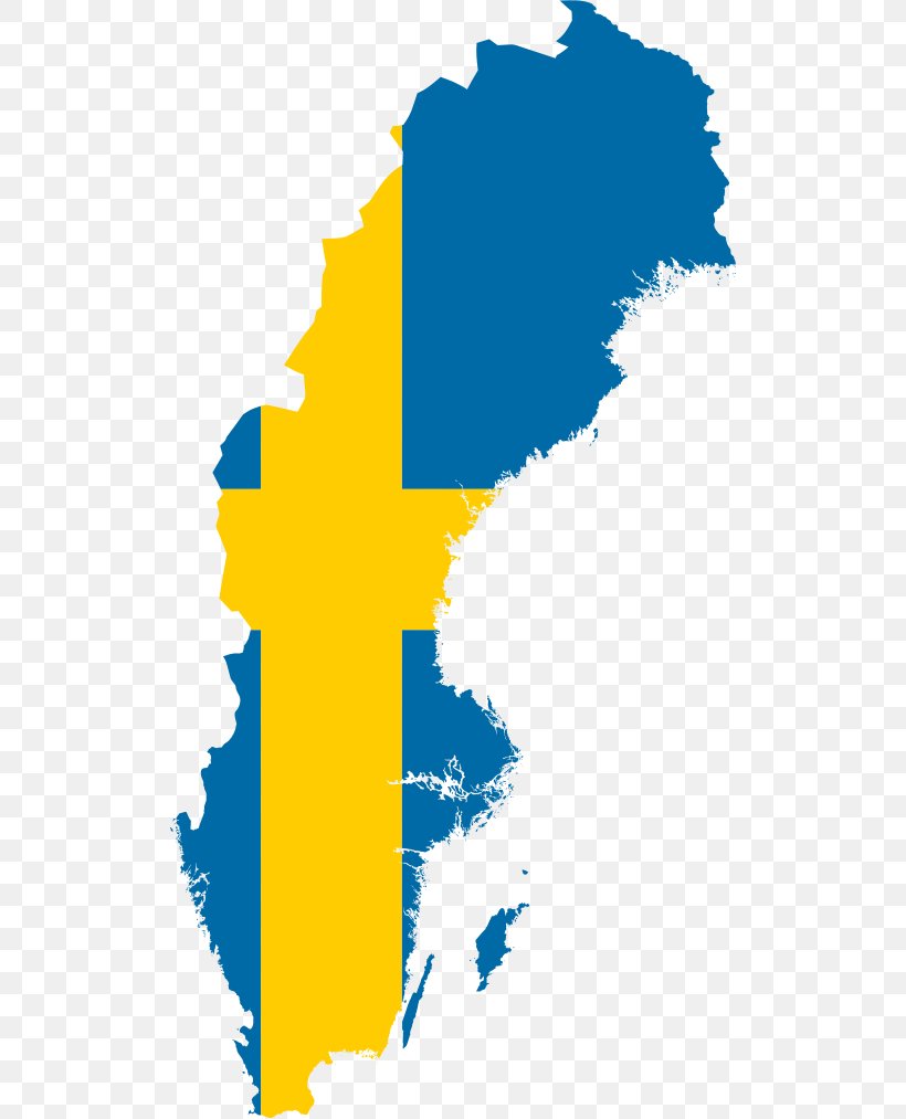 Flag Of Sweden Union Between Sweden And Norway Map, PNG, 512x1013px, Sweden, Area, Blank Map, Blue, Europe Download Free