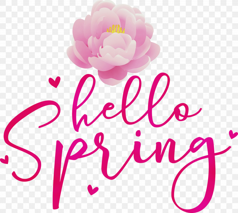 Floral Design, PNG, 3000x2688px, Hello Spring, Biology, Cut Flowers, Floral Design, Flower Download Free