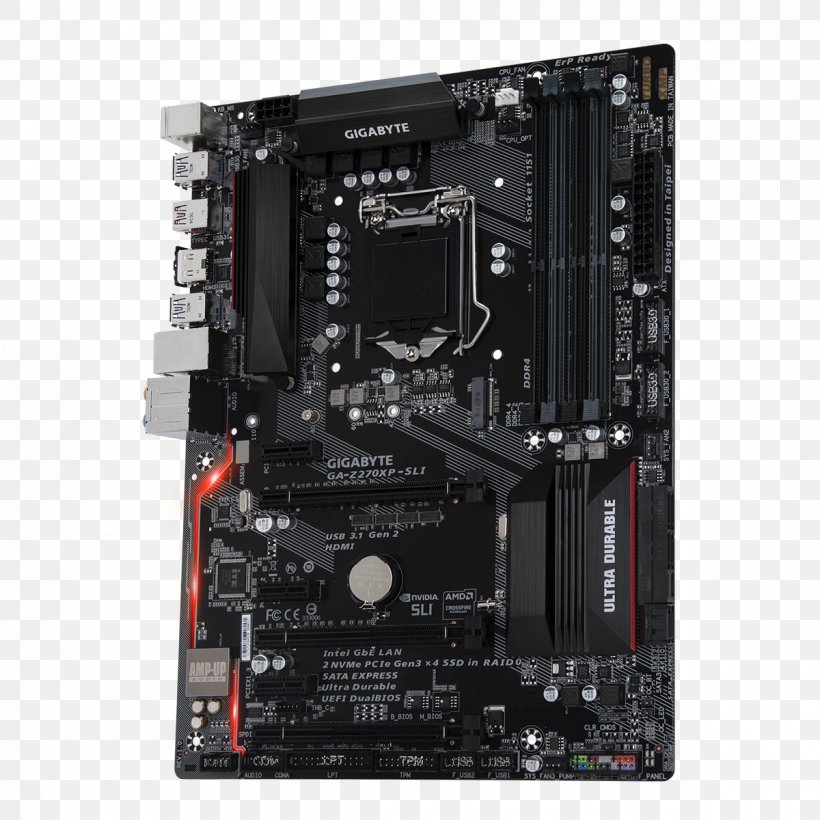 Intel LGA 1151 ATX Motherboard Scalable Link Interface, PNG, 1200x1200px, Intel, Amd Crossfirex, Atx, Central Processing Unit, Computer Accessory Download Free