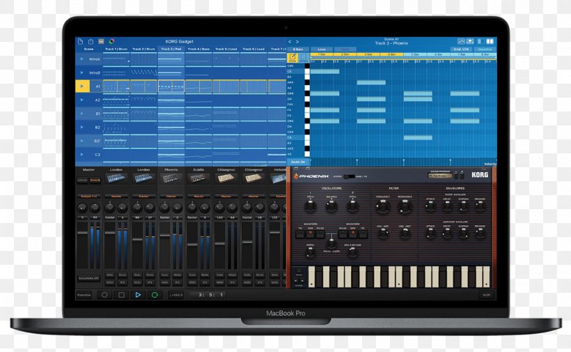 KORG Gadget Virtual Studio Technology, PNG, 1500x924px, Korg, Ableton Live, Audio Equipment, Audio Receiver, Computer Software Download Free