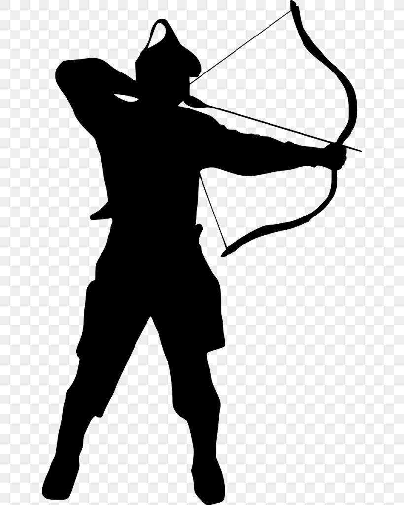 Silhouette Clip Art, PNG, 650x1024px, Silhouette, Archer, Archery, Autocad Dxf, Black Download Free