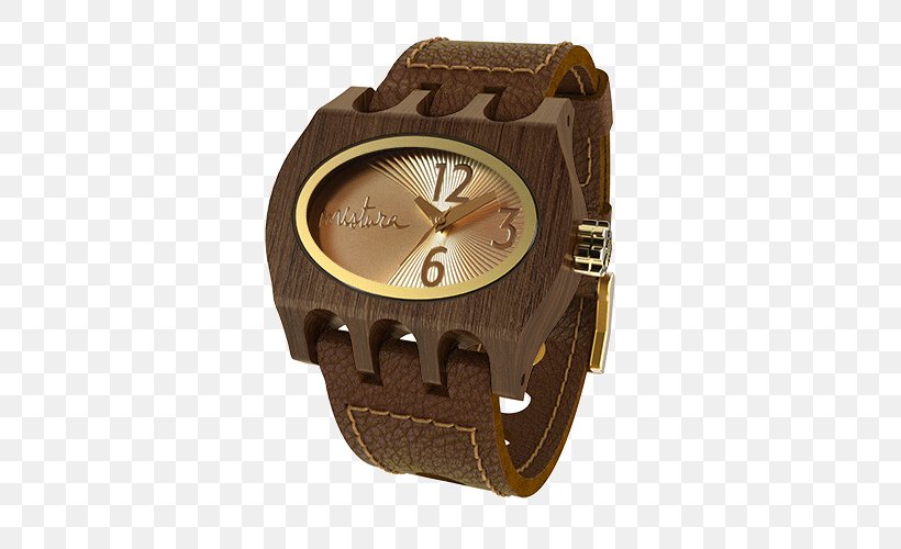 Watch Strap Clothing Accessories Clock, PNG, 500x500px, Watch, Beige, Belt, Brand, Brown Download Free