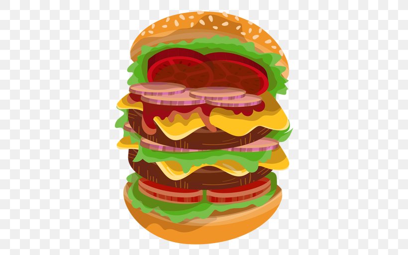 Cheeseburger Hamburger French Fries Veggie Burger Junk Food, PNG, 512x512px, Cheeseburger, Bun, Fast Food, Finger Food, Food Download Free