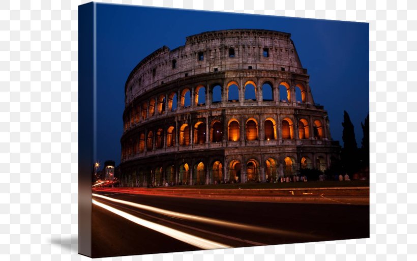 Colosseum Ancient Rome Building Landmark Gallery Wrap, PNG, 650x513px, Colosseum, Ancient Roman Architecture, Ancient Rome, Architecture, Art Download Free