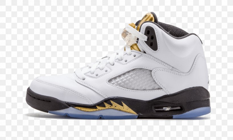 Air Jordan 5 Retro Bg 440888 133 Sports Shoes Nike, PNG, 1000x600px, Air Jordan, Adidas, Athletic Shoe, Basketball Shoe, Black Download Free