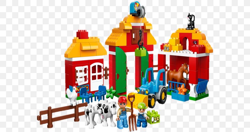 LEGO 10525 DUPLO Big Farm LEGO 10617 DUPLO My First Farm LEGO 10524 DUPLO Farm Tractor Toy, PNG, 578x434px, Lego 10525 Duplo Big Farm, Amazoncom, Barn, Farm, Lego Download Free