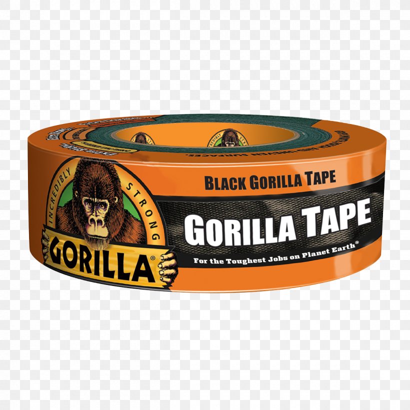 Adhesive Tape Gorilla Tape Gorilla Glue Duct Tape, PNG, 1200x1200px, Adhesive Tape, Adhesive, Boxsealing Tape, Doublesided Tape, Duct Tape Download Free