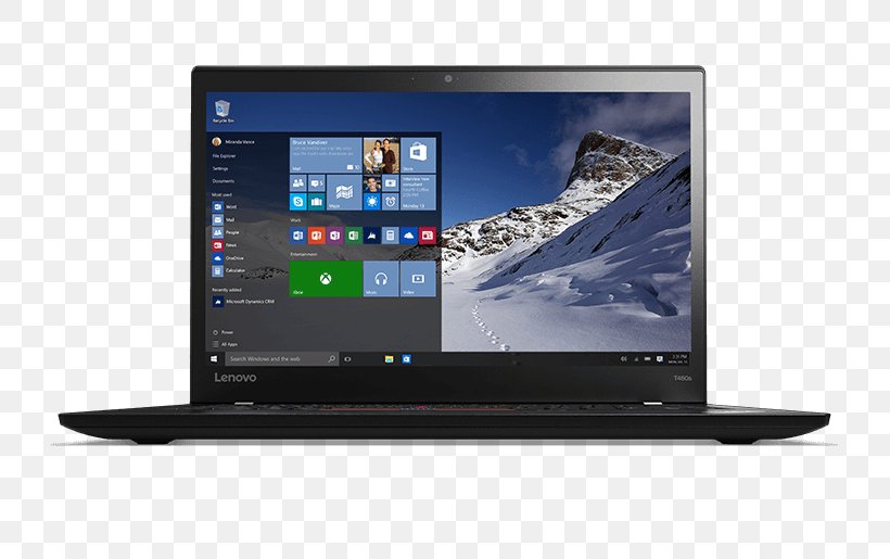 Laptop Lenovo ThinkPad T460s Intel Core I5, PNG, 725x515px, Laptop, Computer, Computer Hardware, Desktop Computer, Display Device Download Free