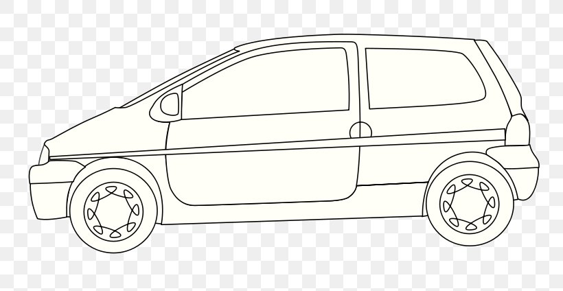 Renault Twingo Car Door Renault Clio Sport, PNG, 800x424px, Renault Twingo, Auto Part, Automotive Design, Automotive Exterior, Black And White Download Free