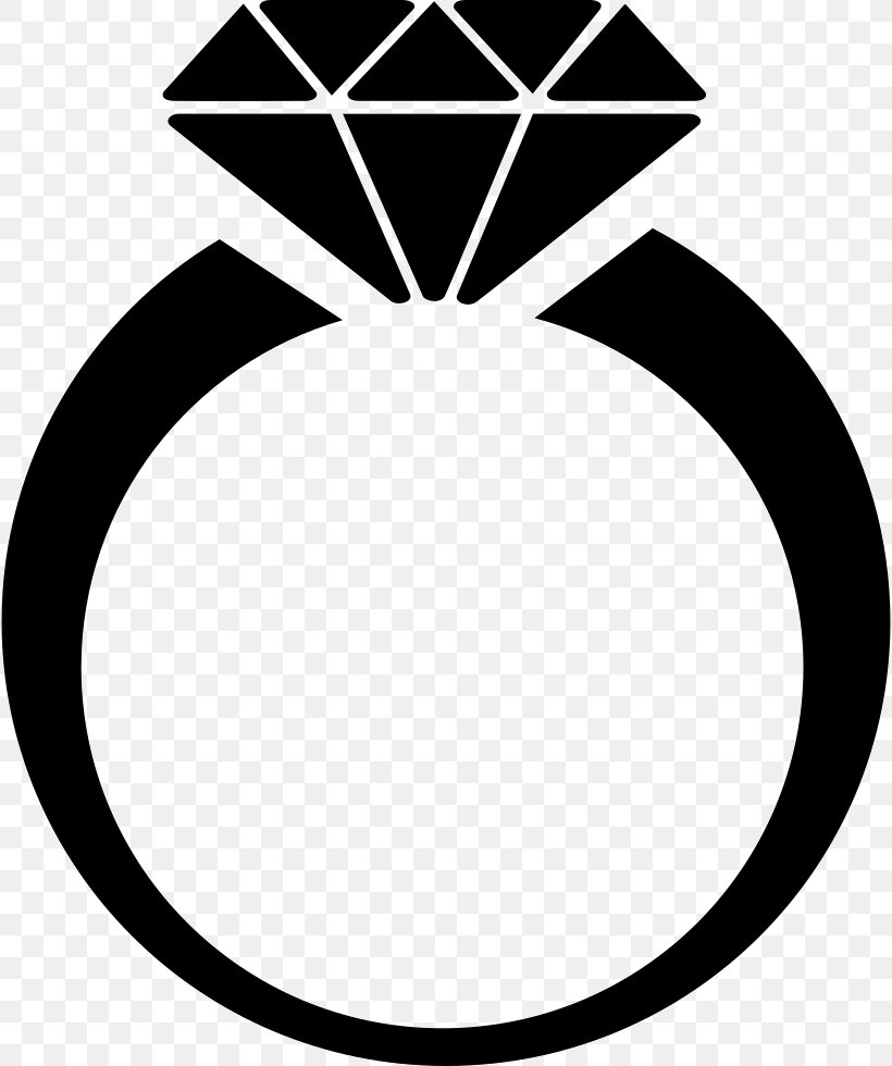 Ring Jewellery Diamond Clip Art, PNG, 818x980px, Ring, Artwork, Black, Black And White, Diamond Download Free