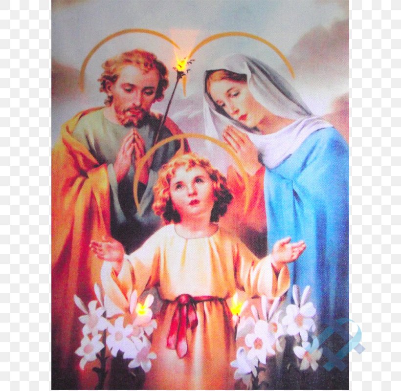 Sagrada Família Holy Family Rosary Religion, PNG, 800x800px, Sagrada Familia, Art, Artwork, Catholicism, Family Download Free