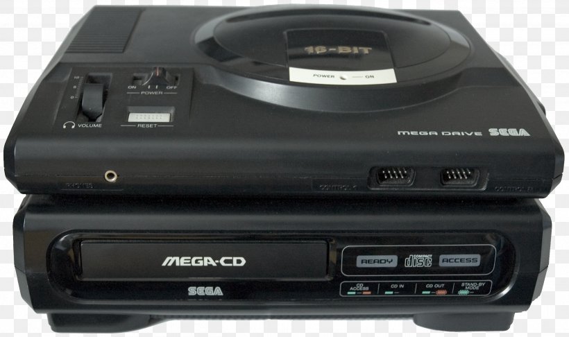 Sega CD Sonic CD Super Nintendo Entertainment System Mega Drive, PNG, 2599x1541px, Sega Cd, Audio Receiver, Cdrom, Compact Disc, Electronic Device Download Free