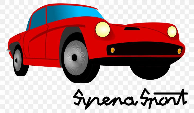 Sports Car FSO Syrena Sport Clip Art, PNG, 2400x1399px, Car, Automobile Repair Shop, Automotive Design, Brand, Compact Car Download Free