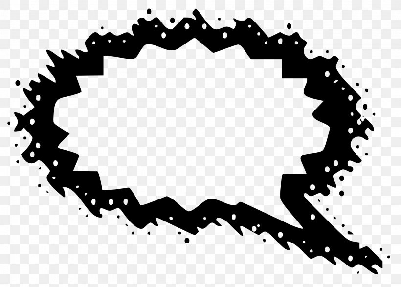 Speech Balloon Clip Art, PNG, 2013x1443px, Public Domain, Area, Black, Black And White, Brand Download Free