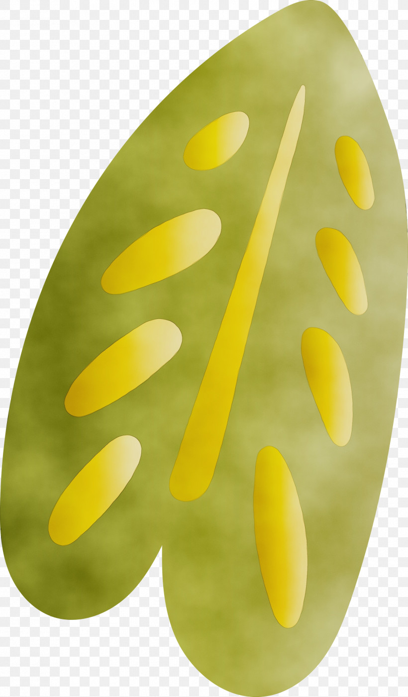 Yellow Oval, PNG, 1755x3000px, Abstract Tropical Leaf, Abstract Leaf, Oval, Paint, Watercolor Download Free