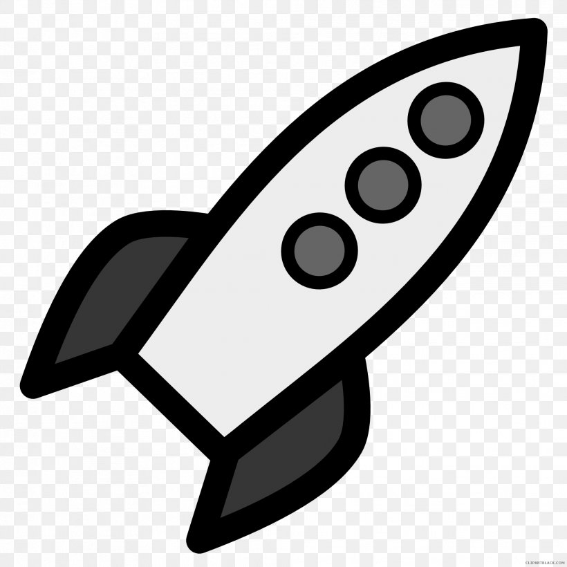 Vector Graphics Clip Art Rocket Spacecraft Animation, PNG, 1979x1979px, Rocket, Animation, Artwork, Black And White, Cartoon Download Free