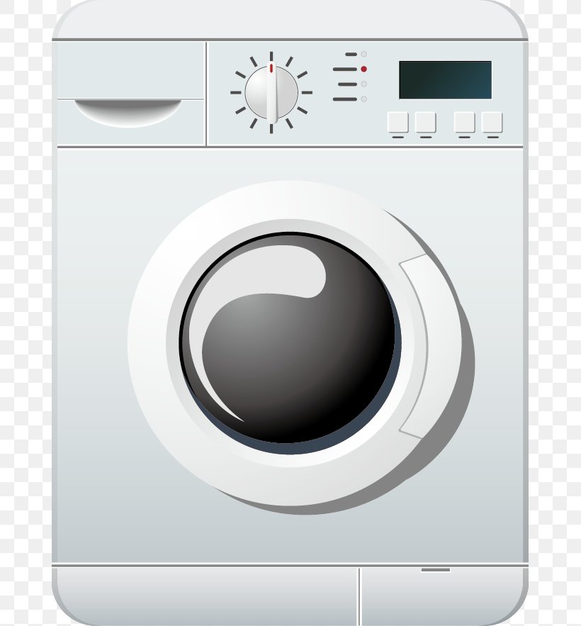 Washing Machine Home Appliance, PNG, 673x883px, Washing Machine, Cleaning, Clothes Dryer, Electricity, Electronics Download Free