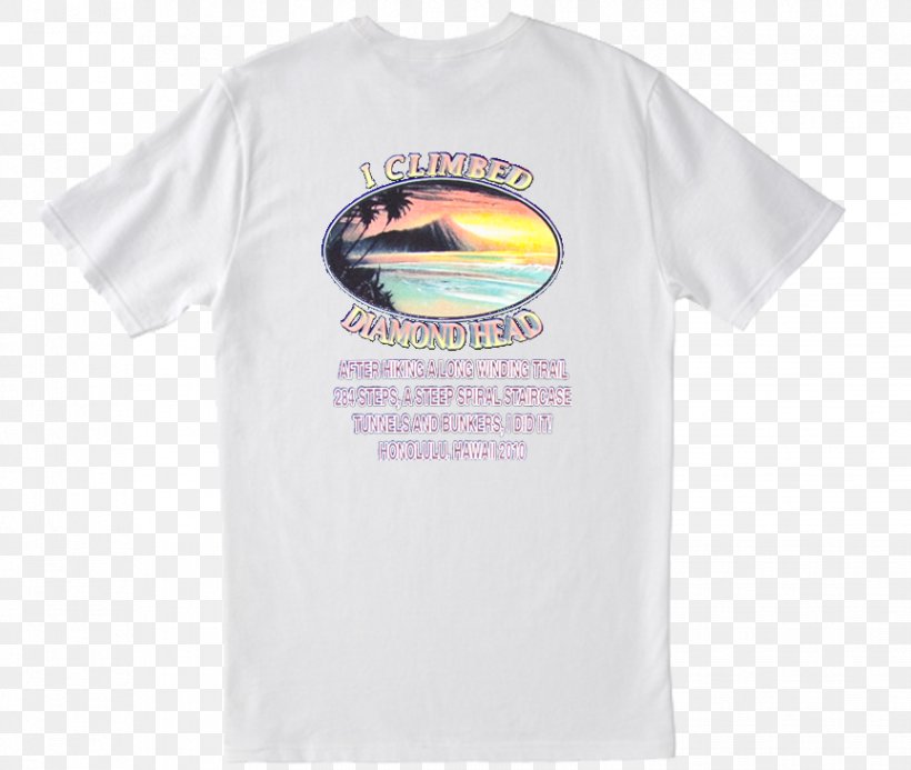 Diamond Head T-shirt Clothing Sleeve, PNG, 864x731px, Diamond Head, Active Shirt, Aloha Shirt, Brand, Clothing Download Free