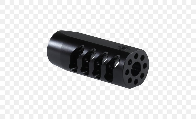 Muzzle Brake Flash Suppressor Bocacha Gun Barrel Handguard, PNG, 500x500px, 300 Aac Blackout, Muzzle Brake, Ar15 Style Rifle, Armalite Ar10, Bead Download Free