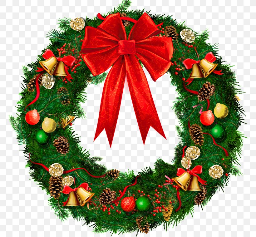 Christmas Wreaths Clip Art Christmas Christmas Day, PNG, 768x759px, Christmas Wreaths, Christmas, Christmas Day, Christmas Decoration, Christmas Ornament Download Free